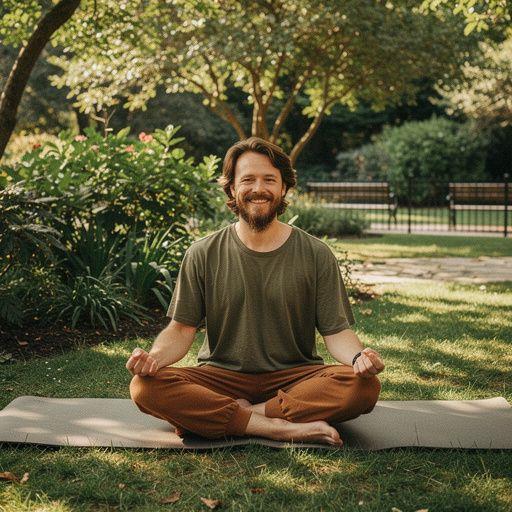 Participantes de diversas edades realizando posturas de yoga en armonía, mostrando inclusión.